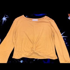 Long Sleeve Crop Top